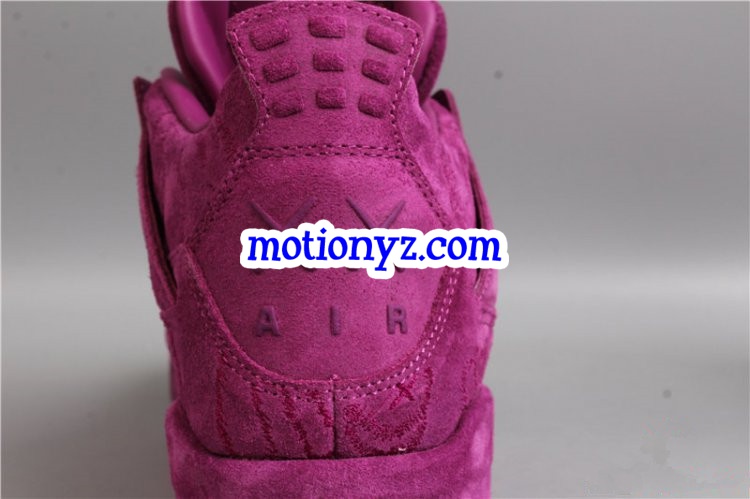 Authentic Air Jordan 4 Kaws Purple Drapes